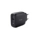 CARGADOR PARED/VIAJE USB-C 45W MAXO NEGRO TRUST - 24816